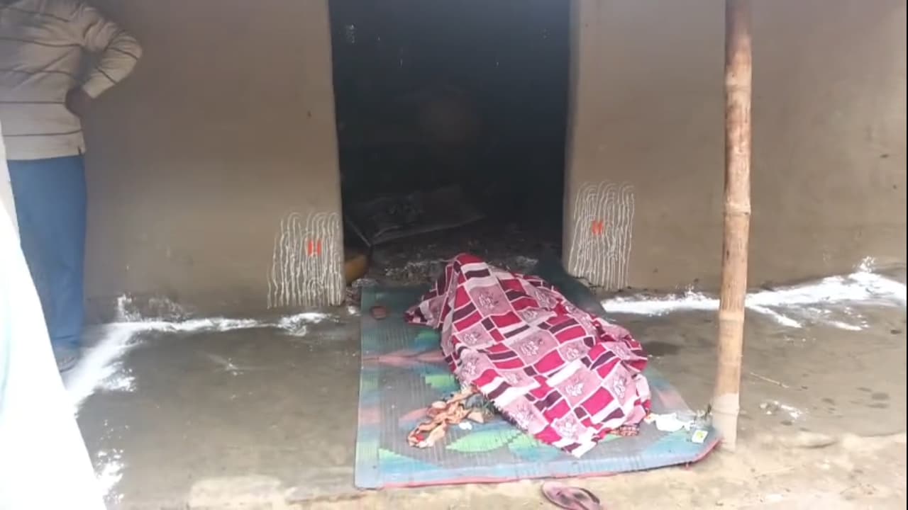अमृता देवी (22 वर्ष) का शव 