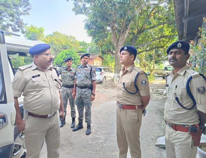 आचार संहिता के पालन पर एसपी ने दी सख्त हिदायत